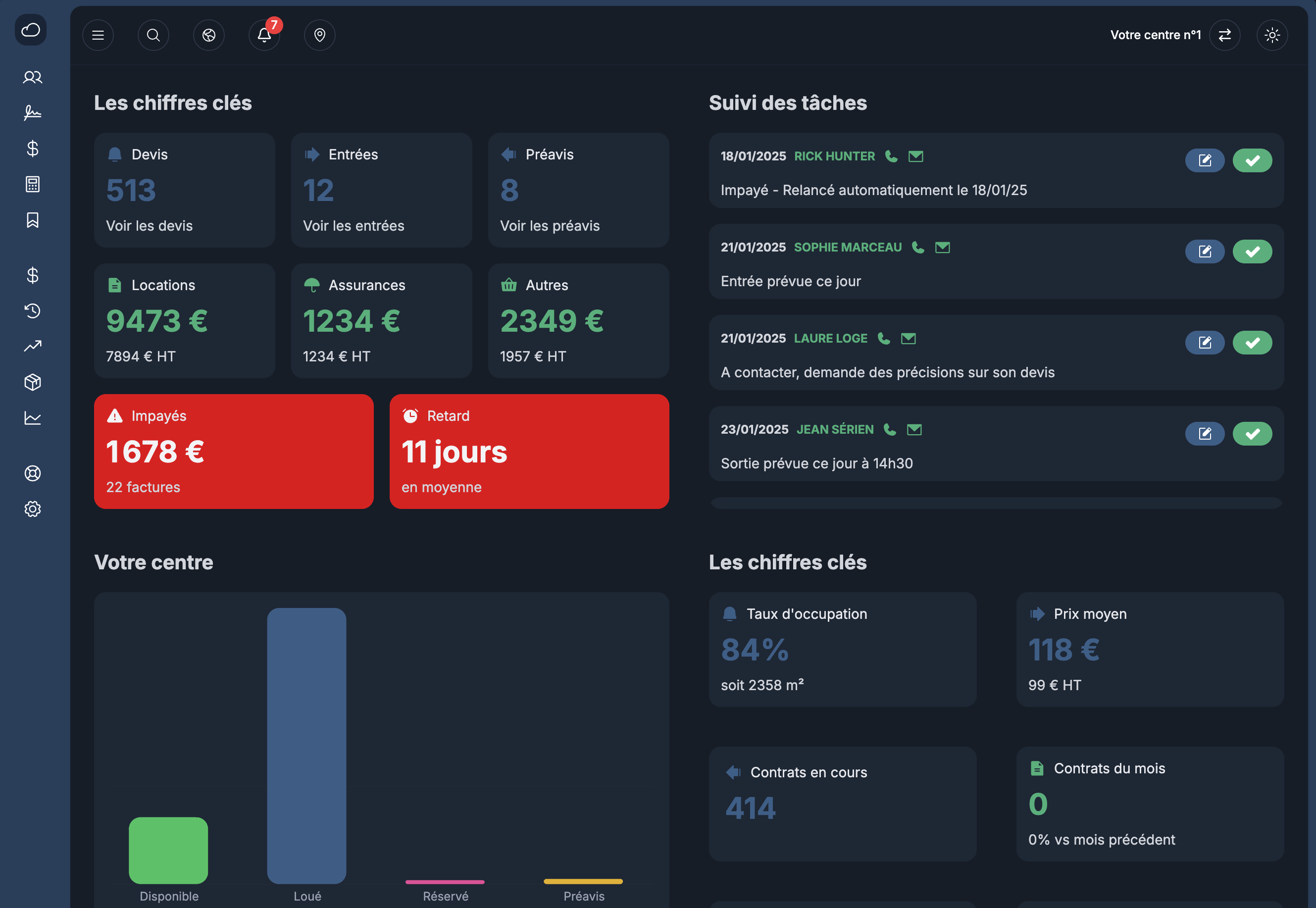 Capture d'écran BoxFlow